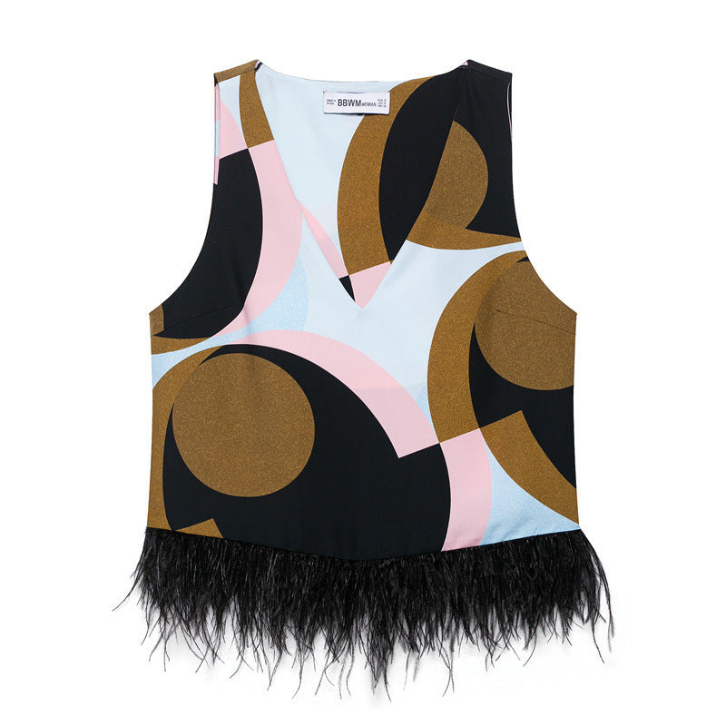 Feather Print Set