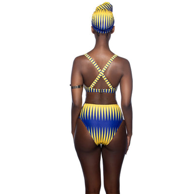 Split high waist bikini - Shé Hauté