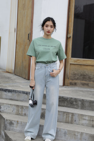 White Text T-Shirt
