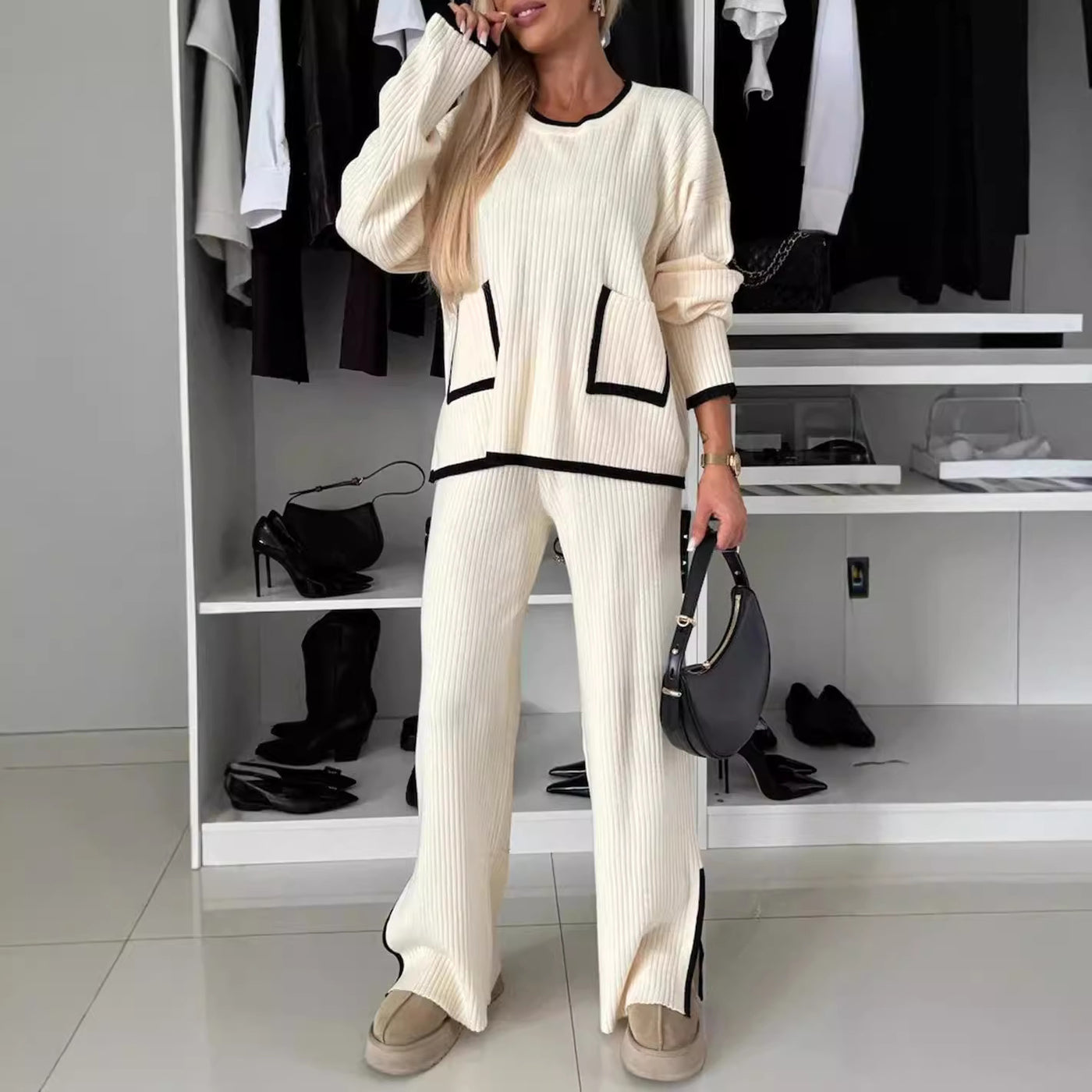 Color-Matched Suit Set