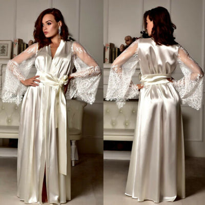 Lace Robe Slip
