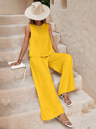 Loose Fit Trouser Set