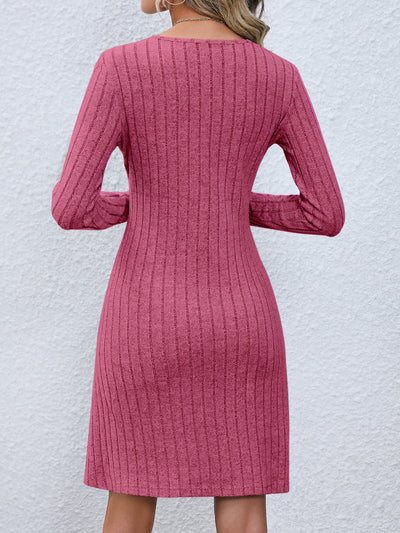 Robe longue coupe slim