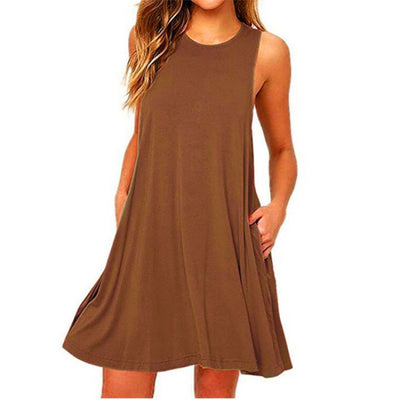 Robe gilet à poches 