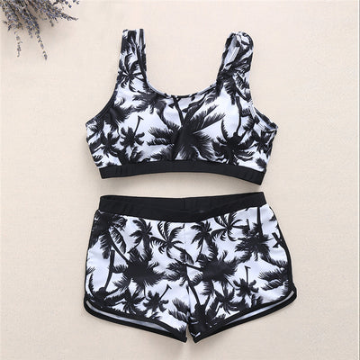 Coconut palm sports bikini - Shé Hauté