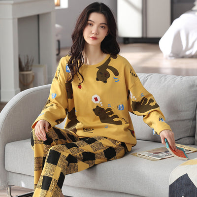 Printed Pajama Set