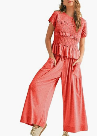 Top and Trousers Set