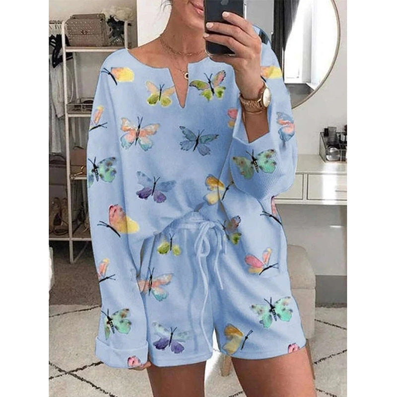 Printed Pajama Suit