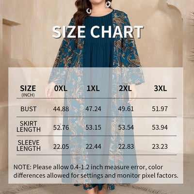 Plus Size Floral Maxi Shé Hauté