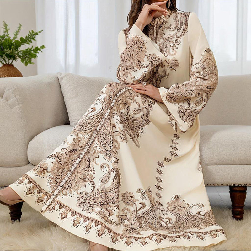 Modest Floral Dress