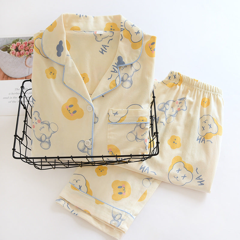 Pyjama en tricot ample