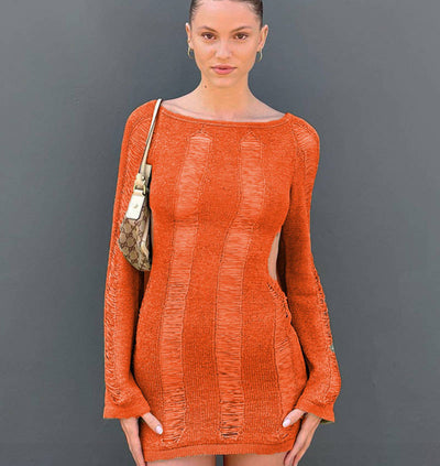 Y2K Backless Mini Dress