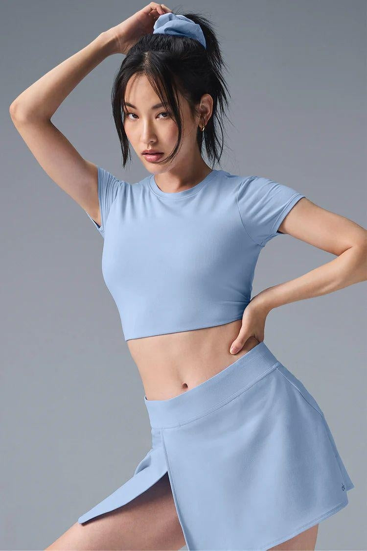 Split Tennis Skirt Set