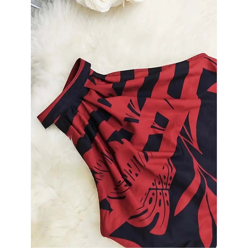 Graphic Crop Top Set