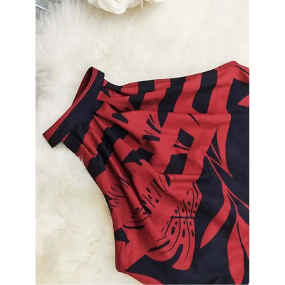 Graphic Crop Top Set