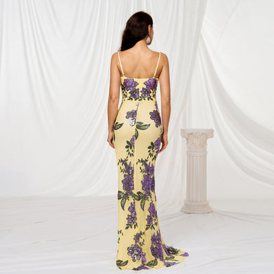 Women's Sparkly Sheath Evening Dress - Shé Hauté