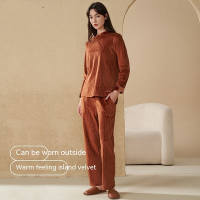 Ensemble en flanelle épaisse