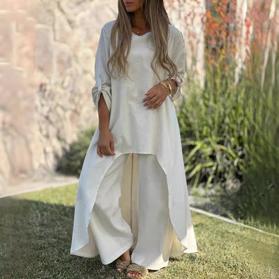 Plus Size Linen Set