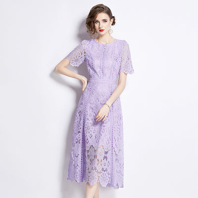 Robe en dentelle chic