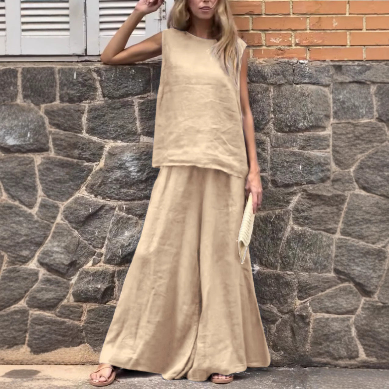 Sleeveless Two-Piece