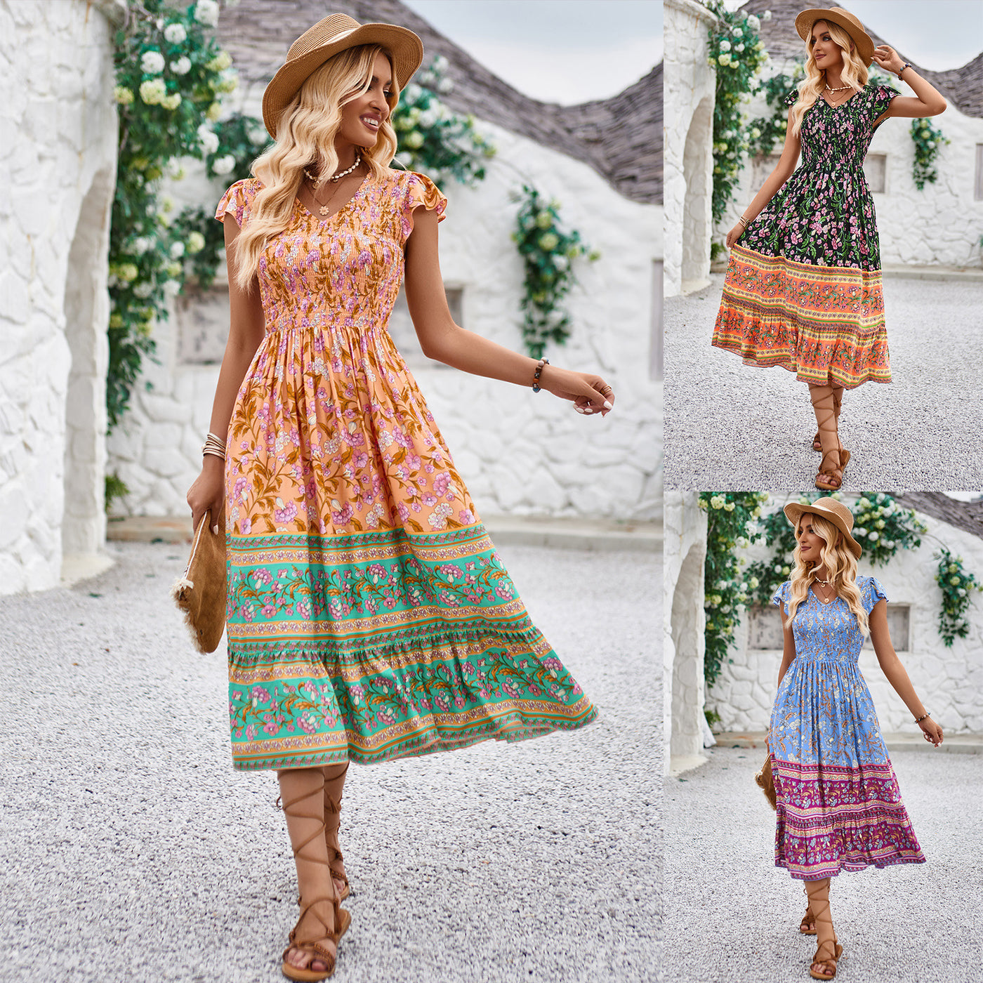 Sleeveless Beach Dress