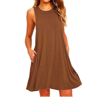 Robe gilet à poches 