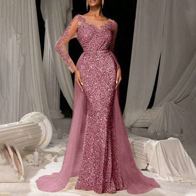 Women's Dance Lace Party Evening Dress - Shé Hauté