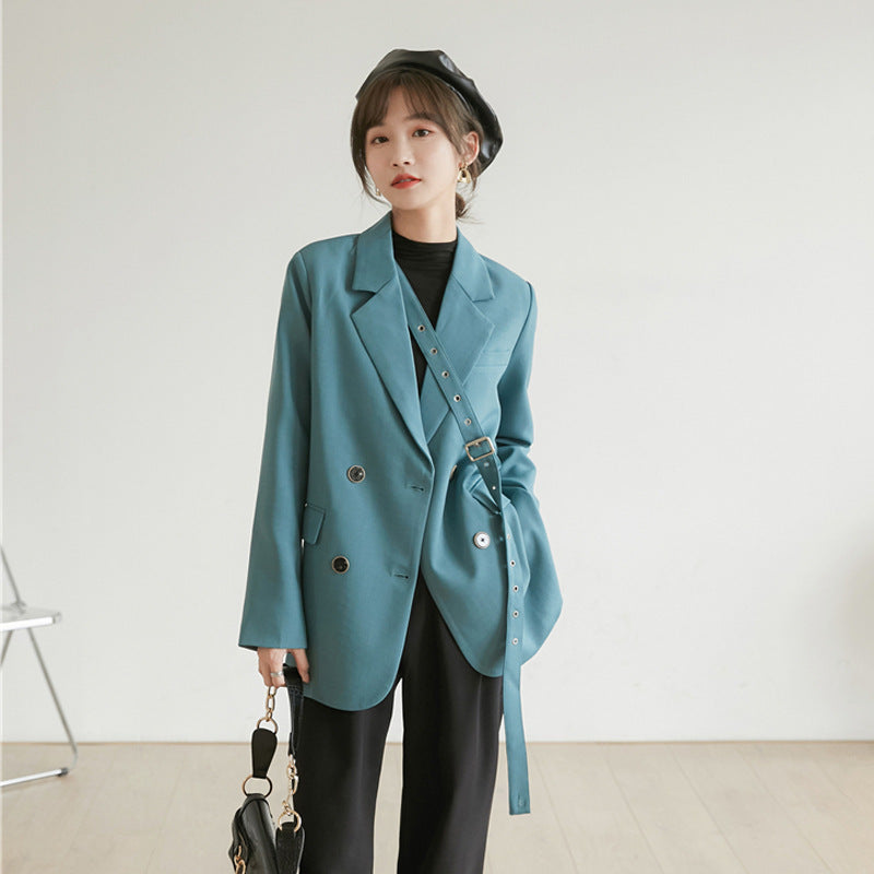 Blazer bleu design