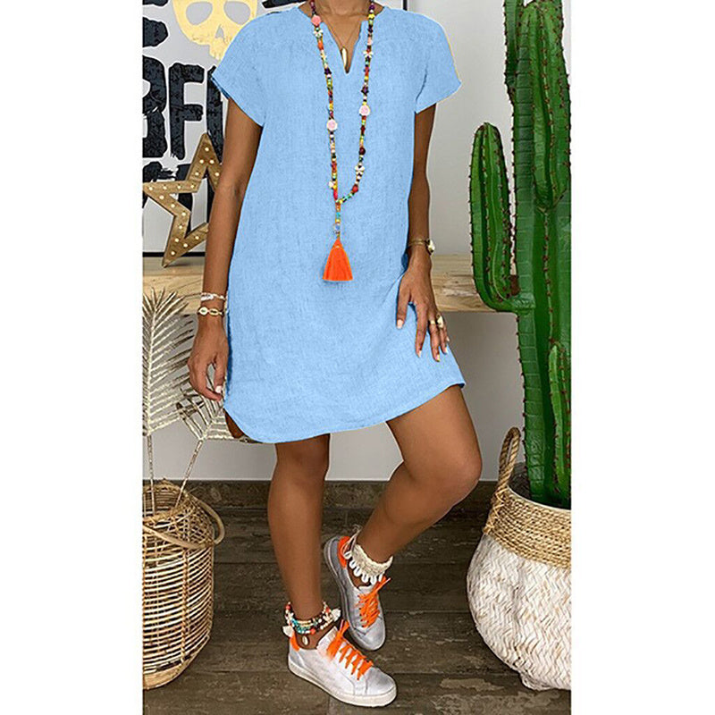 Solid Color Sundress – Women