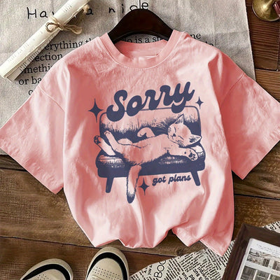 Sorry Cat T-shirt