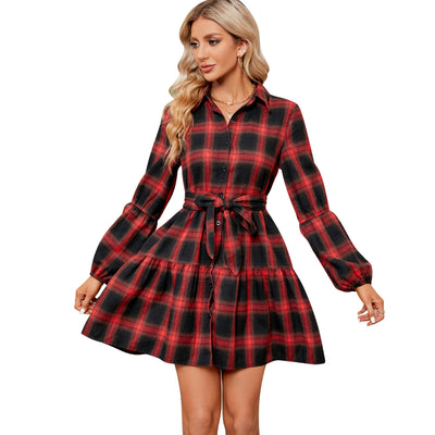 Robe de cocktail taille haute