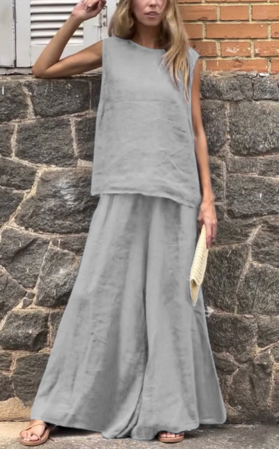 Sleeveless Two-Piece