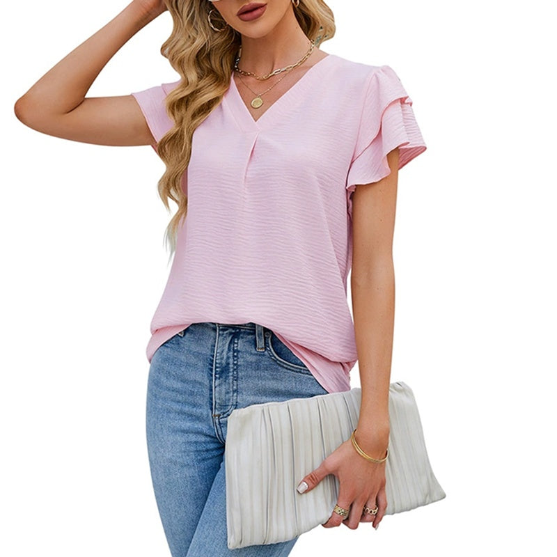 Elegant Flowy Work Shirt – Women