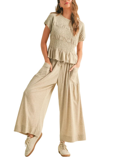 Top and Trousers Set