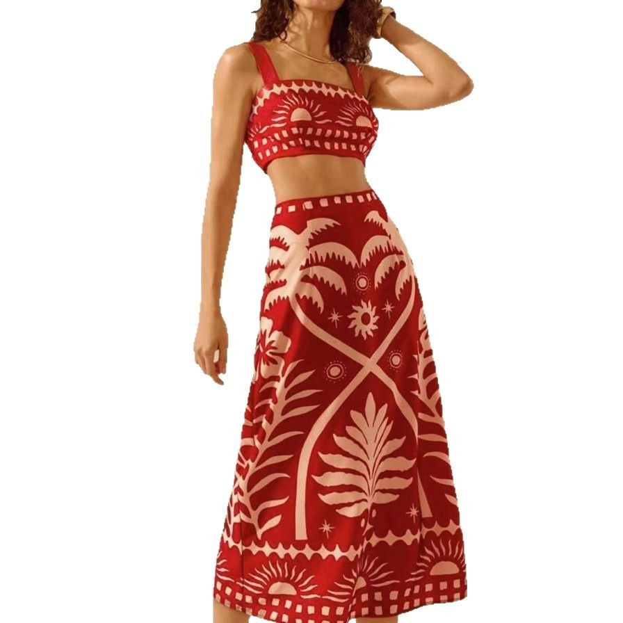 Robe imprimée chic