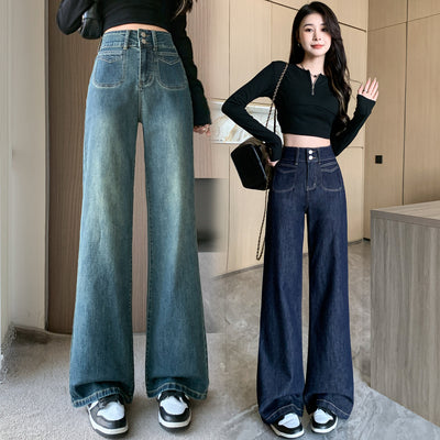 Women High Waist Jeans - Shé Hauté
