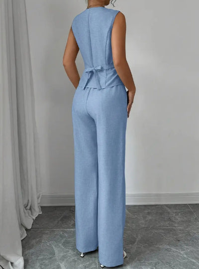 Strap Vest & Pants Set