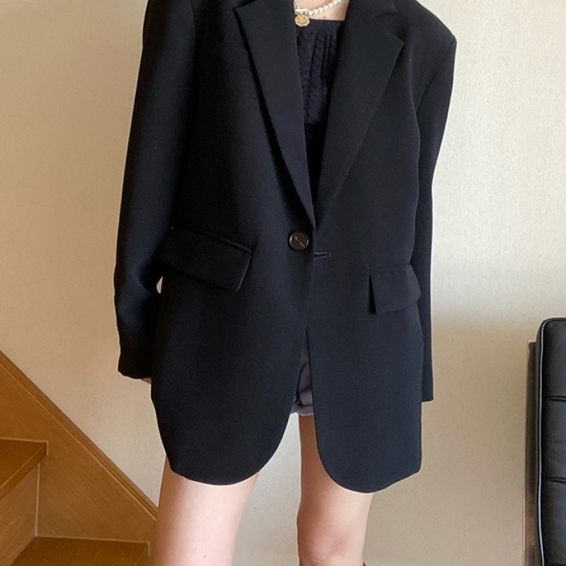 Black Slimming Blazer