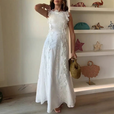 Robe ajustée nouée