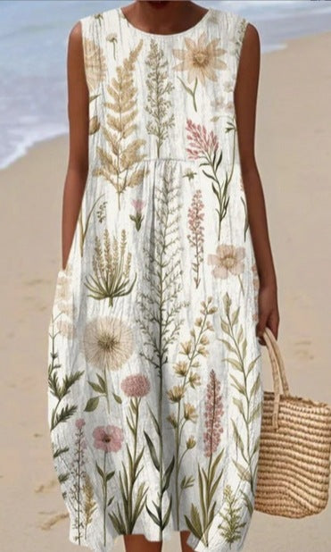 Printed Summer Maxi