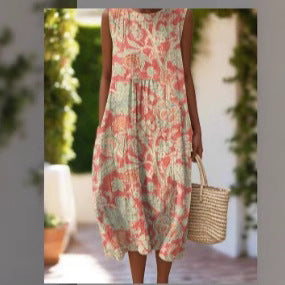 Robe imprimée chic