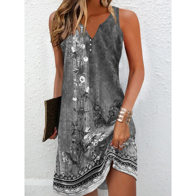 Robe chic fleurie