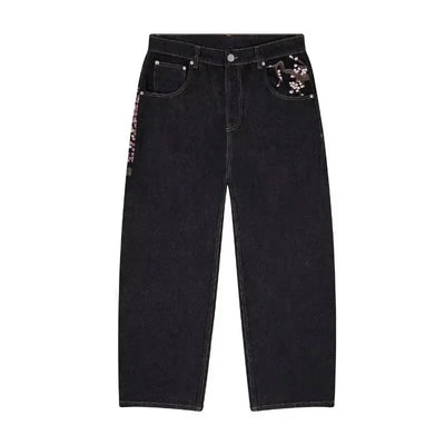 Fashion Embroidery Jeans – Women - Shé Hauté