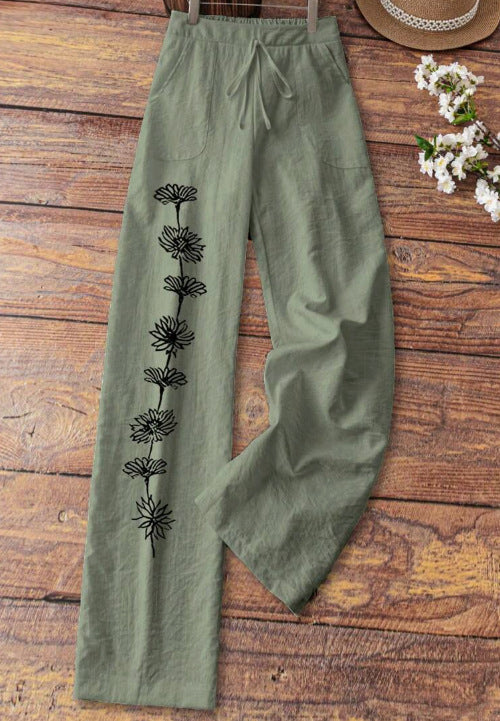Casual Printed Pants