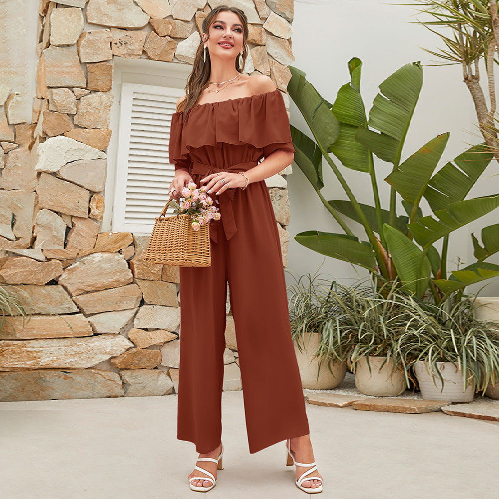 Pantalon à lacets