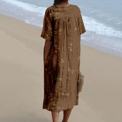 Robe de vacances imprimée