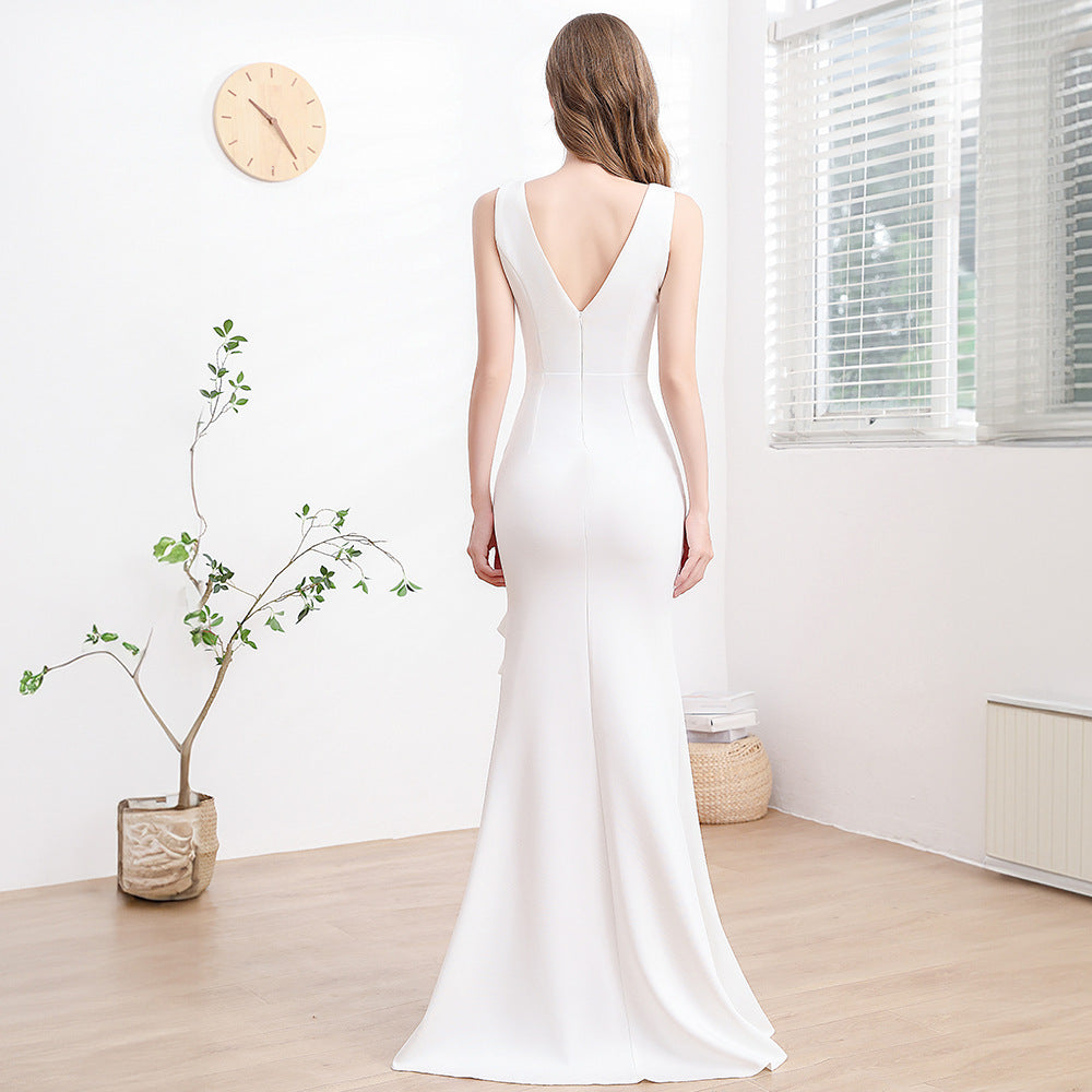 Women Luxury Simple Evening Dress - Shé Hauté