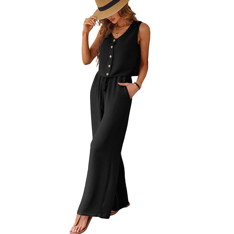 Sleeveless Fashion Suit