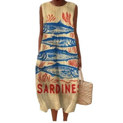 Robe imprimée chic