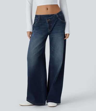 European & American Style Straight Jeans - Shé Hauté